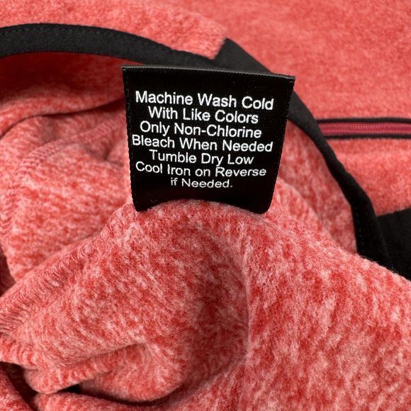 MSX by Michael Strahan 1/4 Zip Lightweight Fleece Red Black NWT Size XL - Picture 9 of 9